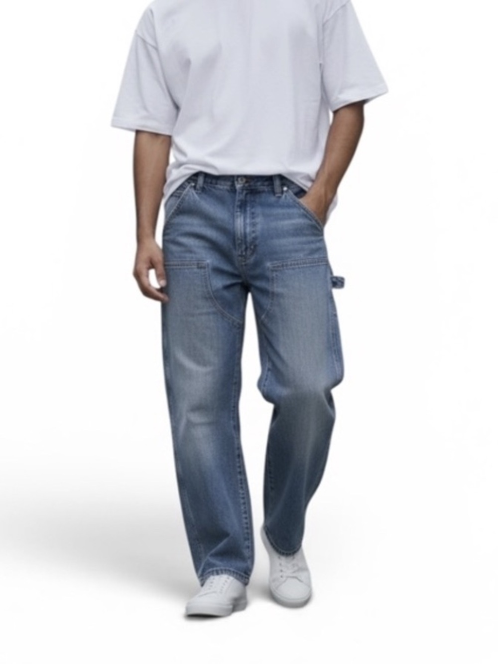 Jordan Craig NWT Light Blue Relaxed Carpenter Jeans
